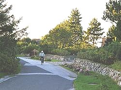Prachtvoll und doch romantische Straße Üp de Hiir. Hier geht's zur Großansicht...